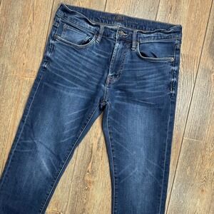 Joseph Abboud JOE Pipe Slim Jeans Men 32x29 (Tag 33x32) Blue Medium Wash Stretch